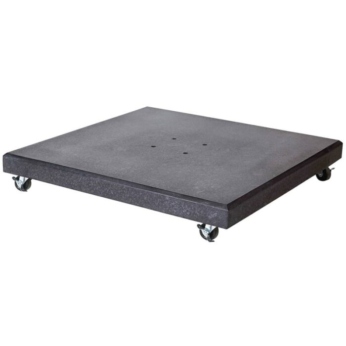 Βάση Ομπρέλας Γρανίτης με ρόδες 90x90cm (90kg) - Image 1
