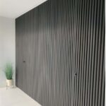 WPC Panel επένδυσης τοίχου με 3D πηχάκια  2,5 x 22 x 290εκ. Γκρι 70220