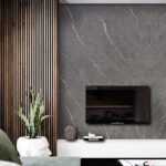 PVC Panel Επένδυσης 280x122cm Pietra Grey 211