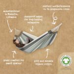 Αιώρα από οργανικό βαμβάκι Modesta Olive - Image 10