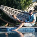 Αιώρα από οργανικό βαμβάκι Modesta Zebra