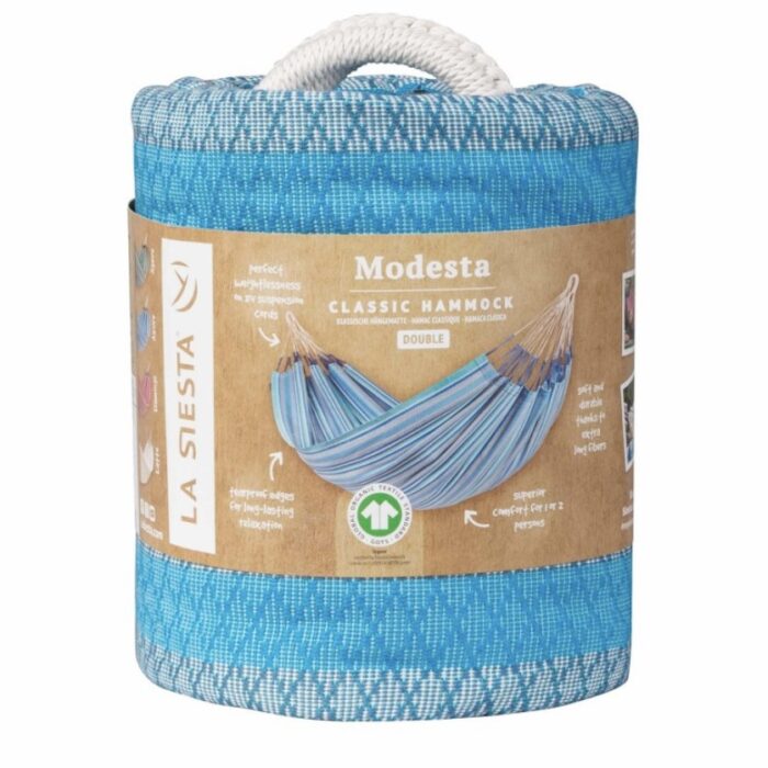 Αιώρα από οργανικό βαμβάκι Modesta Azure Double - Image 7