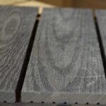 Πλακάκι WPC με όψη ξύλου 30x30 cm Γκρι σκούρο - Image 4