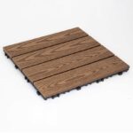 Πλακάκι WPC με όψη ξύλου 30x30 cm Καφέ