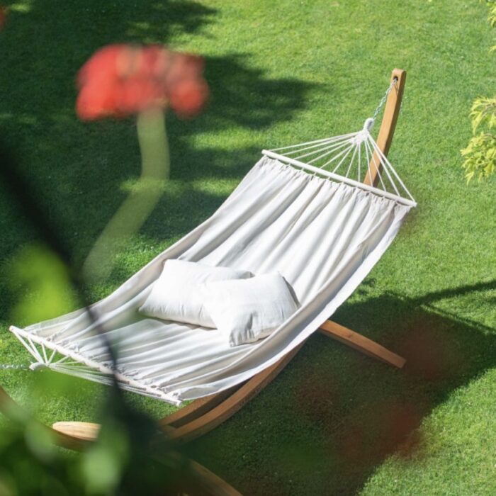 Αιώρα Chillounge Palma Beach με ράβδο και σταντ Ευκαλύπτου - Image 3