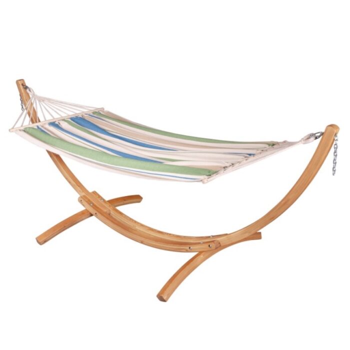 Αιώρα Chillounge Palma Green Bay με ράβδο και σταντ Ευκαλύπτου - Image 4