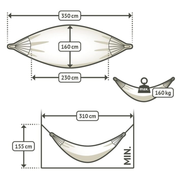 Αιώρα PP Brisa Almond Double - Image 10