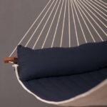 Αιώρα καπιτονέ Alabama Navy blue με ράβδο King size - Image 8