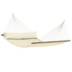 Αιώρα καπιτονέ Alabama Vanilla με ράβδο King size