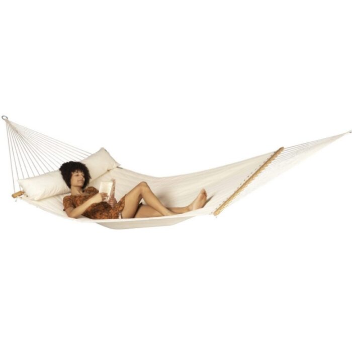 Αιώρα καπιτονέ Alabama Vanilla με ράβδο King size - Image 4