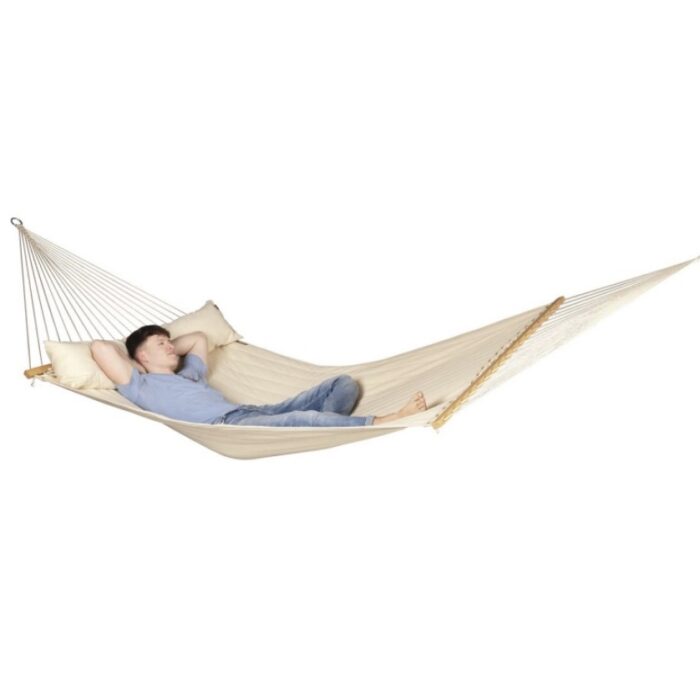Αιώρα καπιτονέ Alabama Vanilla με ράβδο King size - Image 9