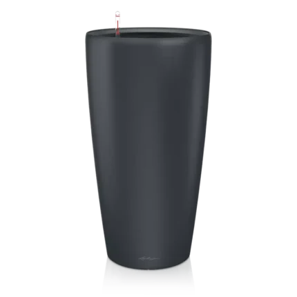 Αυτοποτιζόμενη Γλάστρα Lechuza Rondo Charcoal Matt