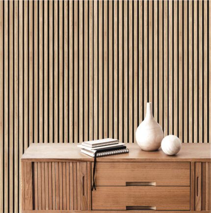 Acoustic mdf 3D Panel comfort 1050 Sonoma 0,9/60/278 cm