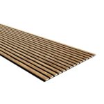 Acoustic mdf 3D Panel comfort 8090 Pecan 0,9/60/278 cm - Image 2