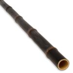 Ιστός Bamboo διακόσμησης Μαύρο