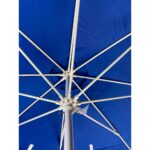 Ομπρέλα θαλάσσης Επαγγελματική (Φ)250cm - Μπλε - Image 2