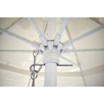 Ομπρέλα θαλάσσης Επαγγελματική (Φ)220cm - Εκρού - Image 2