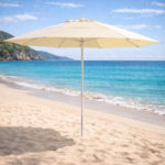 Ομπρέλα θαλάσσης Επαγγελματική (Φ)220cm - Εκρού
