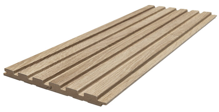 MDF panel με 3D πηχάκια BEAT ST 1,6/11,9/275 cm Sonoma Oak 501050 - Image 2