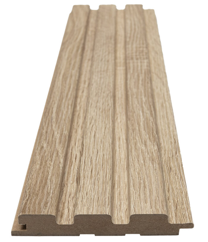 MDF panel με 3D πηχάκια BEAT ST 1,6/11,9/275 cm Sonoma Oak 501050 - Image 4