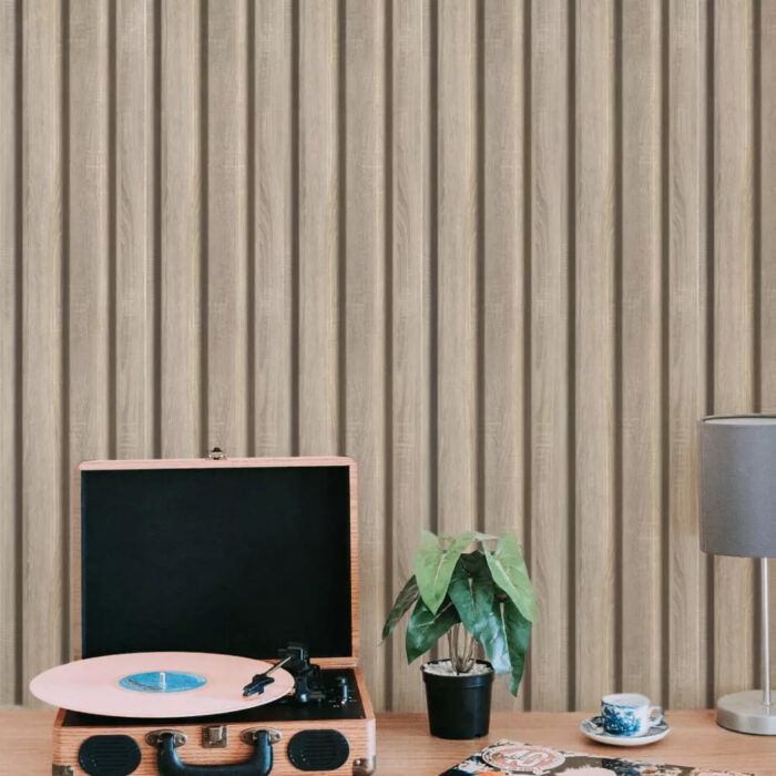 MDF panel με 3D πηχάκια BEAT ST 1,6/11,9/275 cm Sonoma Oak 501050 - Image 1