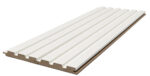 MDF panel με 3D πηχάκια BEAT ST 1,6/11,9/275 cm White 502040 - Image 2