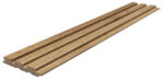 MDF panel με 3D πηχάκια BEAT ST 1,6/11,9/275 cm Pecan 508090 - Image 4