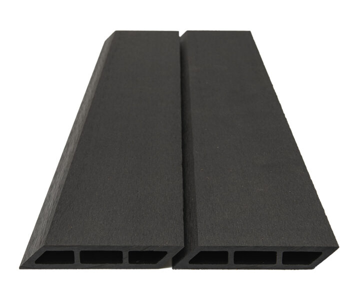 WPC τάβλα περίφραξης PRIVE 2x12x360 cm D.Grey (6050) - Image 2
