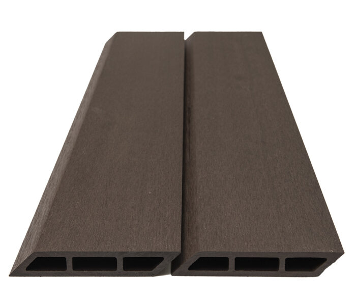 WPC τάβλα περίφραξης PRIVE 2x12x360 cm D.Brown (60110) - Image 2
