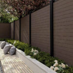 WPC τάβλα περίφραξης PRIVE 2x12x360 cm D.Brown (60110)
