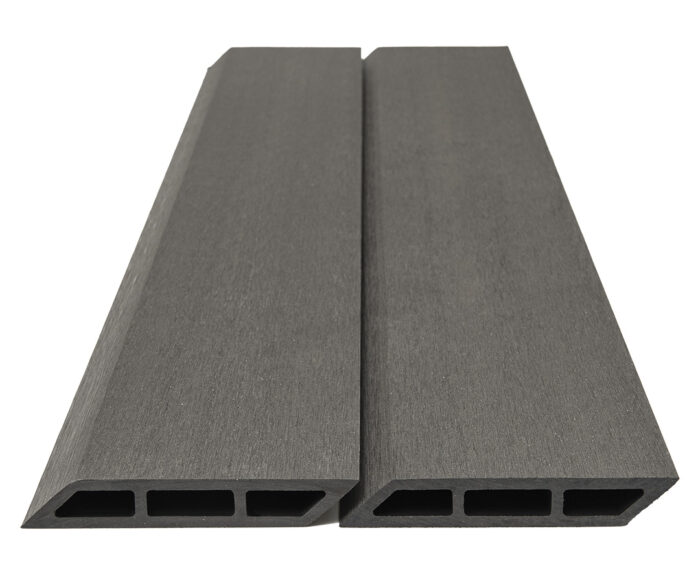 WPC τάβλα περίφραξης PRIVE 2x12x360 cm L.Grey (60180) - Image 2