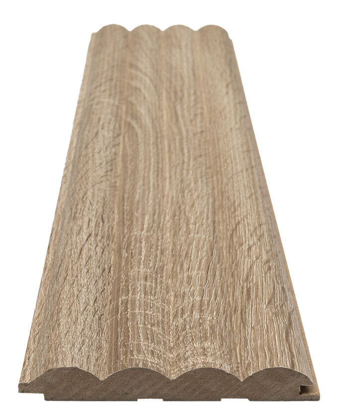 MDF panel με 3D πηχάκια WAVE ST 1,6/11,9/275 cm Vintage Oak 801050 - Image 4