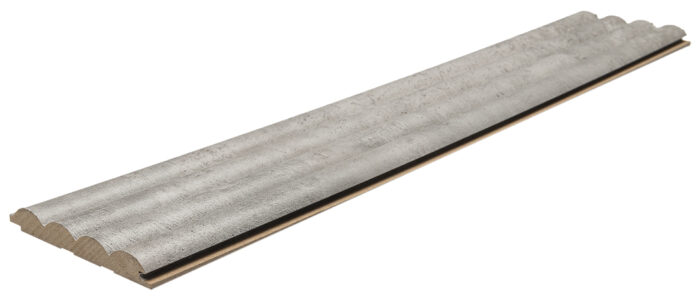MDF panel με 3D πηχάκια WAVE ST 1,6/11,9/275 cm Chicago Concrete 804070 - Image 5