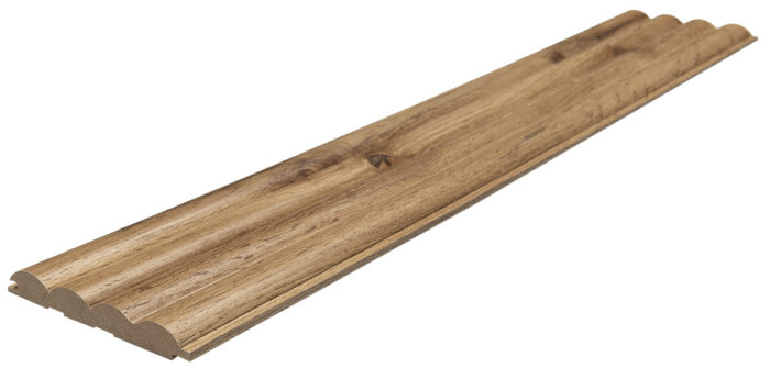 MDF panel με 3D πηχάκια WAVE ST 1,6/11,9/275 cm Pecan 808090 - Image 5