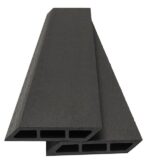 WPC τάβλα περίφραξης PRIVE 2x12x360 cm D.Grey (6050) - Image 3