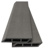 WPC τάβλα περίφραξης PRIVE 2x12x360 cm L.Grey (60180) - Image 3