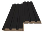 MDF panel με 3D πηχάκια BEAT ST 1,6/11,9/275 cm Black 505090 - Image 3