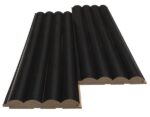 MDF panel με 3D πηχάκια WAVE ST 1,6/11,9/275 cm Black 805090 - Image 3