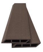 WPC τάβλα περίφραξης PRIVE 2x12x360 cm D.Brown (60110) - Image 3