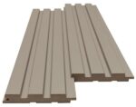 MDF panel με 3D πηχάκια BEAT DL 1,6/11,9/275 cm Sand Grey 506090 - Image 3