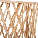 Κονσόλα Krant με κλαδιά μασίφ Teak 121x36x75(Y)εκ. - Image 5
