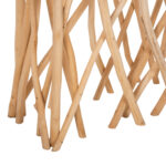 Κονσόλα Krant με κλαδιά μασίφ Teak 121x36x75(Y)εκ. - Image 6