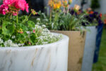 Φωτιζόμενη Γλάστρα Marble effect - Image 6