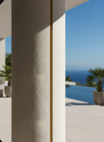 Panel Εύκαμπτης πέτρας 101020 Slate 60 x 120cm Beige white - Image 5