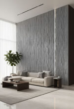 Panel Εύκαμπτης πέτρας 111040 Muretto stone 60 x 120cm Light grey - Image 2