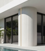 Panel Εύκαμπτης πέτρας 113020 Ripple board 60 x 120cm Beige white - Image 2