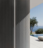 Panel Εύκαμπτης πέτρας 113050 Ripple board 60 x 120cm Medium grey - Image 4