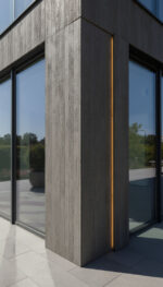 Panel Εύκαμπτης πέτρας 117050 Concrete board 60 x 120cm Medium grey - Image 5