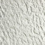 Panel Εύκαμπτης πέτρας 108010 Rough granite 60 x 120cm Pure white