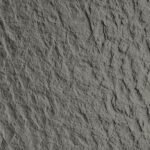 Panel Εύκαμπτης πέτρας 108050 Rough granite 60 x 120cm Medium grey